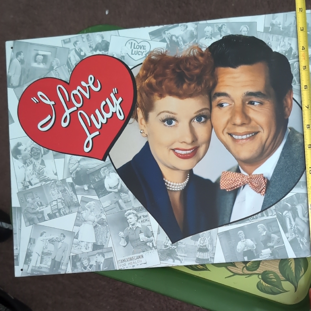 I Love Lucy Heart-Shaped Poster